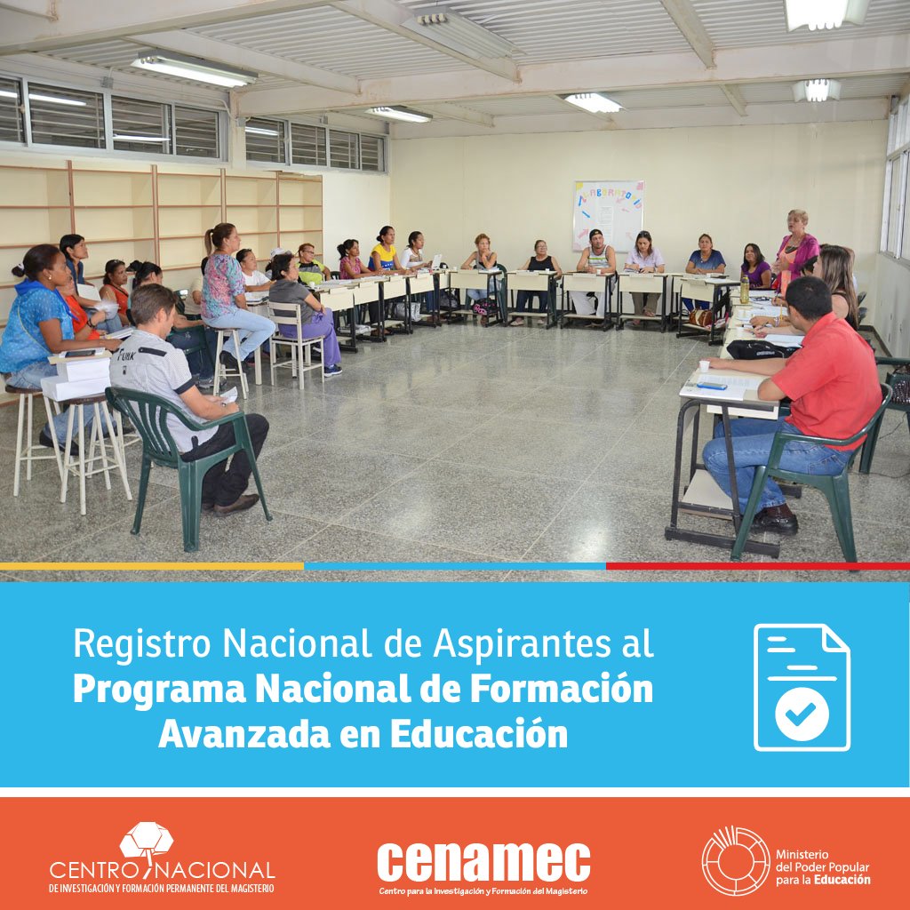 mineducacion_ve's tweet photo. La #RevoluciónEducativa atiende el mandato del pueblo, formando a nuestros maestros/as con los Postgrados Gratuitos https://t.co/qxCDj8jqbb https://t.co/09HGUonXOx