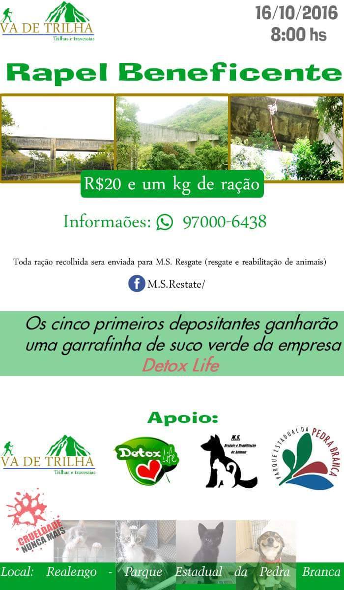 Ajudem divulgar preciso lota esse evento só tenho 1 semana será dia: 16 Domingo ás 8:00 Local: RJ - Realengo-Parque estadual da pedra branca