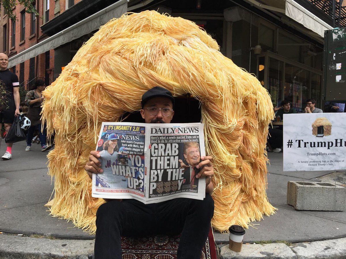 TrumpHut's tweet photo. @NYDailyNews #TrumpHut #brunchtrumpinthehead https://t.co/dY0Iu5Dqaf