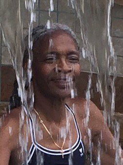 She loves the water summer fun