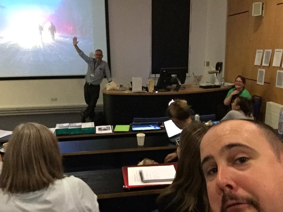 scott_goudie's tweet photo. @uogmc giving us his Star Wars take on Acad1286. Great study day, thoroughly enjoyed the micro teaching! #uoglthe @RosBeaumont @sealsford https://t.co/EoyLfsuY1u