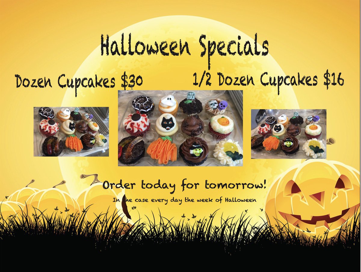 DDCupcakes's tweet photo. Scary funny yummy cupcakes @DDCupcakes on @TheBLVDinCA #halloweencupcake #halloweenspecial
#scarycupcake https://t.co/jSsBC37aEq