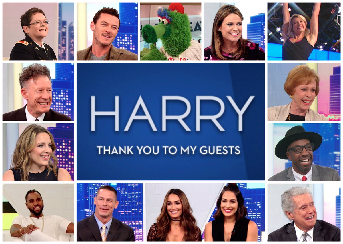 HarryConnickJR's tweet photo. thanks to all my guests this week for joining the party here on #HarryTV! watch here: https://t.co/VGAkvOxB4t https://t.co/KU3TKCt7cC