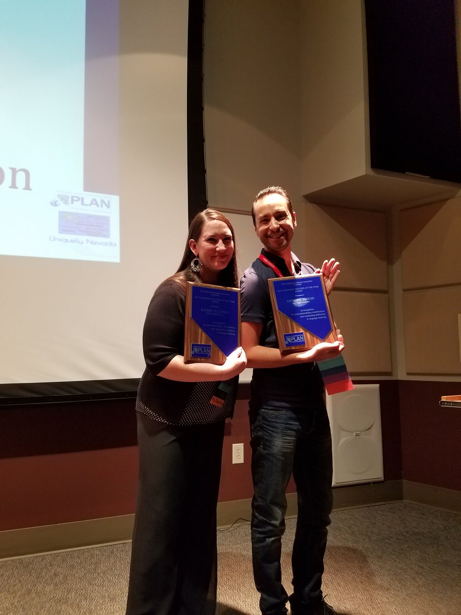 renosenor's tweet photo. Nevada TOYs Rachel Tillotson and TJ Troche #uniquelynv16 #PLANeNVy https://t.co/swAnc8x0fj