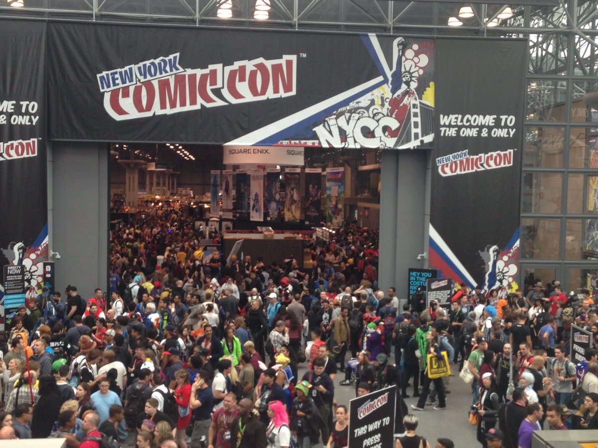 Oh boy. What is happening? Where am I? #nycc2016