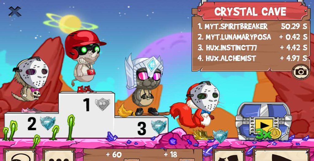 MYTclan_FR's tweet photo. Having a blast! Gg both teams #MyT #Hux #funrun2 https://t.co/D0qzmnALAx