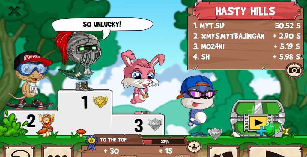 MYTclan_FR's tweet photo. Get on our level, son! Gg sid #MyT #funrun2 https://t.co/N74mwzfkd4