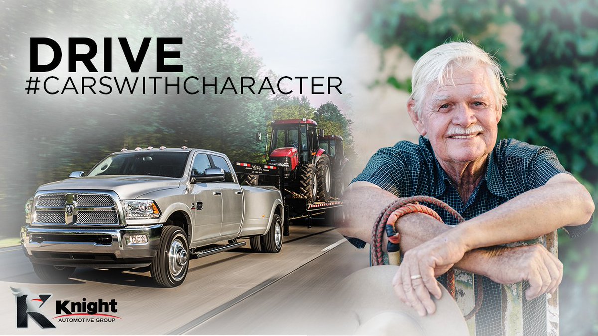 KnightWeyburn's tweet photo. When there's a hard day of work ahead, you need a reliable vehicle. Drive #CarsWithCharacter, drive #Knight. https://t.co/bh1vmZt7gY https://t.co/jqAgpEMkwW