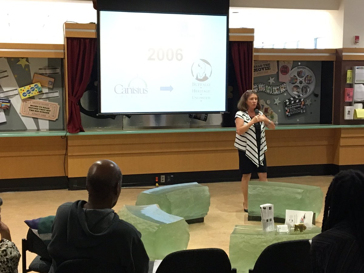 BuffaloHeritage's tweet photo. Our publisher @martigorman is speaking until 1:30. Come listen to our story ! At the Indie Author event at the downtown library. #buffalo https://t.co/WL6Sn2aakf