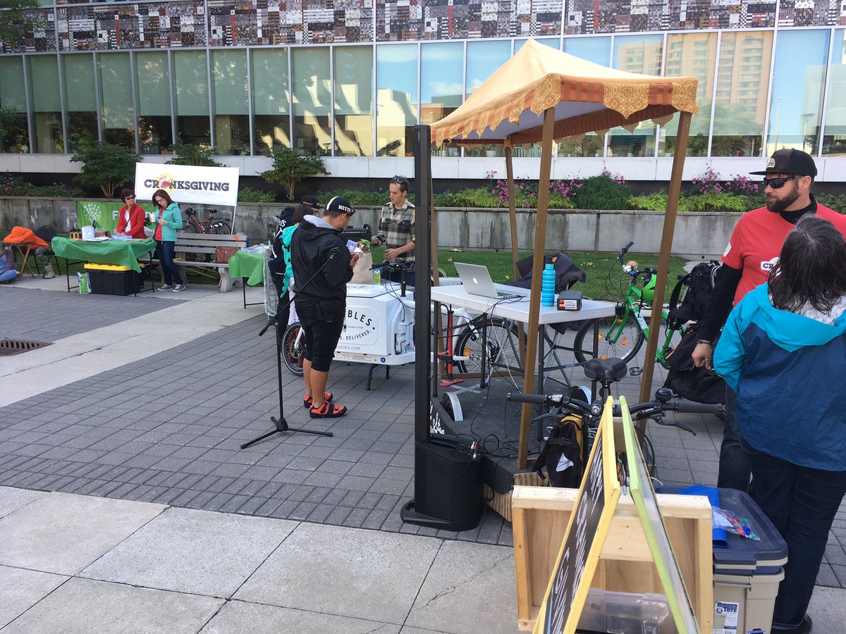 Cranksgiving #HamOnt tweet media