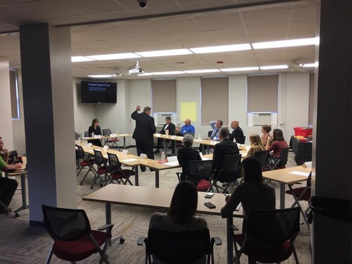 RepRalphWatts's tweet photo. Pics of talking w/ Dist. 19 school administrators! I will continue to work hard for the people and schools of District 19! #VoteWatts https://t.co/O2y7B02Oq7