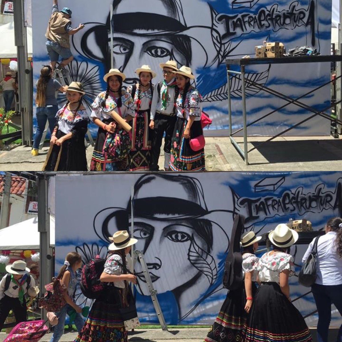 ColorUrbano1's tweet photo. Hoy desde Velez con actividades en la expedición Santander.🎨 Los niños son el motor de nuestra Fundación. #colorurbanocultural https://t.co/2KgQQ0ENtc