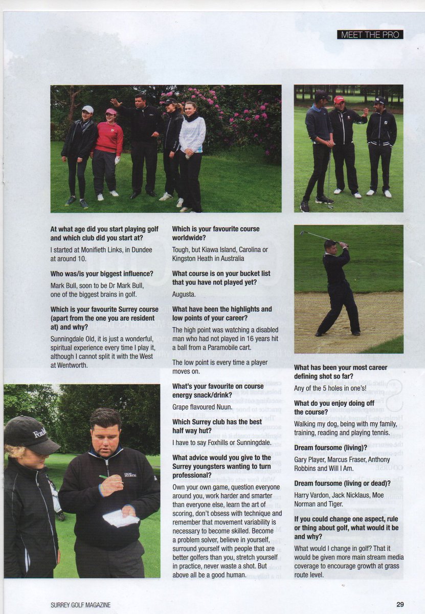 yourgolfdna's tweet photo. Read the Greg Brodie interview with @Surreygolfmag @SurreyGolfUnion @FoxhillsSurrey @foxhillsgolfman https://t.co/uspJpYI7Z6 https://t.co/5tCwY31GSJ