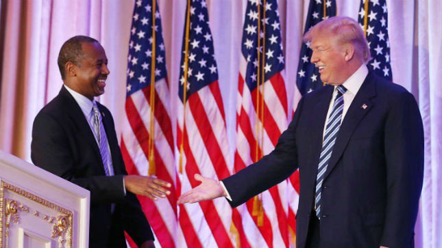 thehill's tweet photo. Carson standing by Trump "100 percent": His comments no different from rap music https://t.co/oIjHqZwtWH https://t.co/WslZe0ZEma
