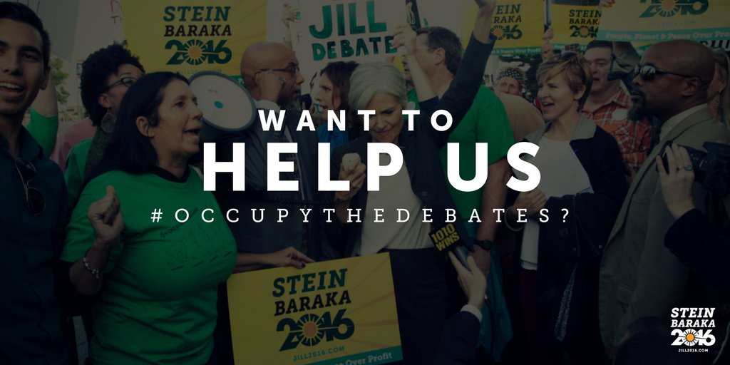 DrJillStein's tweet image. Tomorrow's 3-way debate on Facebook will be our most watched. Help millions of Americans discover our campaign by sharing it at 9 p.m. ET!