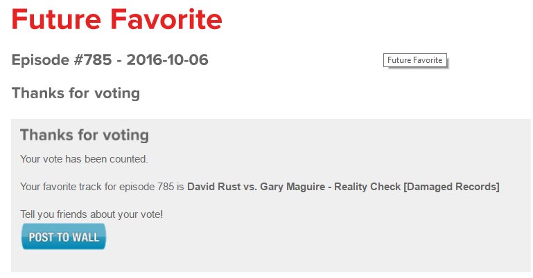 Team140Mx_Arg's tweet photo. FUTURE FAVORITE 📻
@DavidRustMusic Vs @garymaguire  - Reality Check @DamagedRec 💣 
#LetGetDamaged #Class #ASOT784 #FF #Team140 #TranceFamily https://t.co/PqalCnbq54