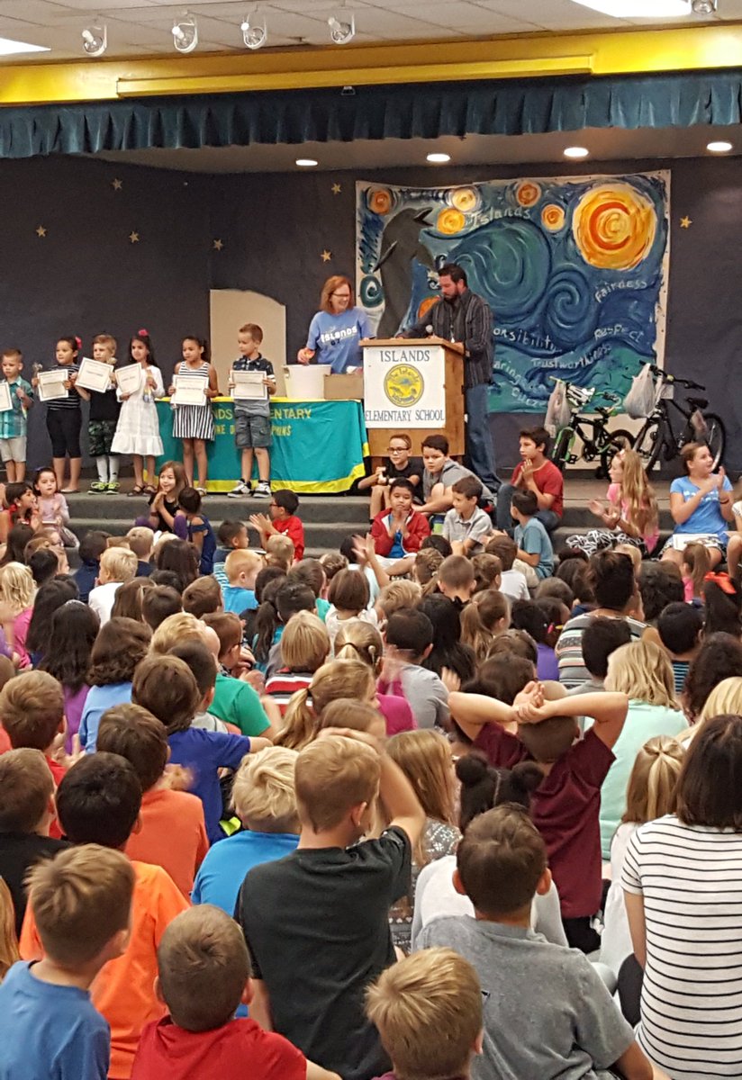 Character Counts program... our students &amp; staff are great examples of having Great Character!