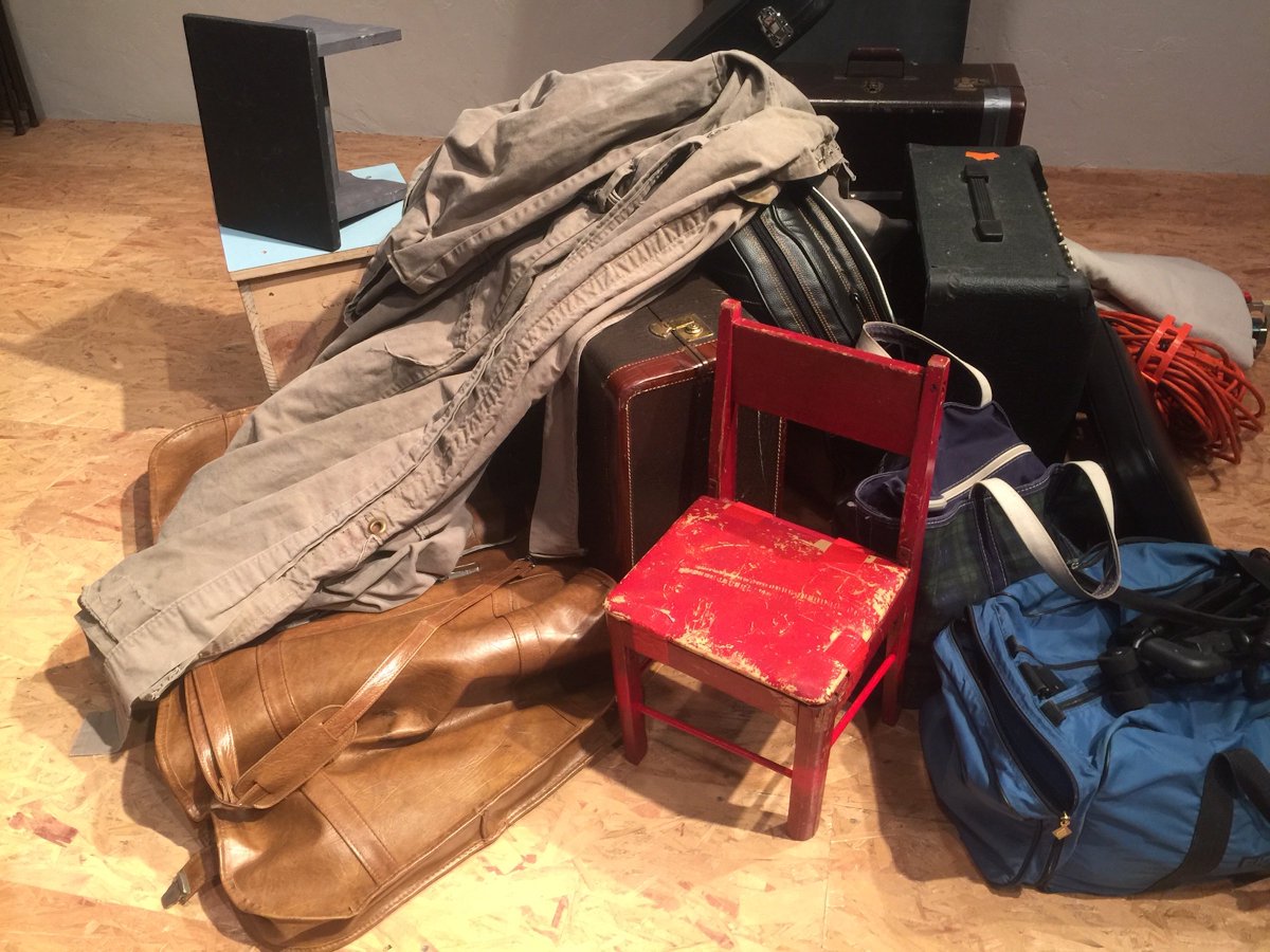 The calm before the storm - Rinde Eckert loads in for Nautilus ROUGH CUTS  Mon/Tue, filling up quick so make reservations now 651-298-9913