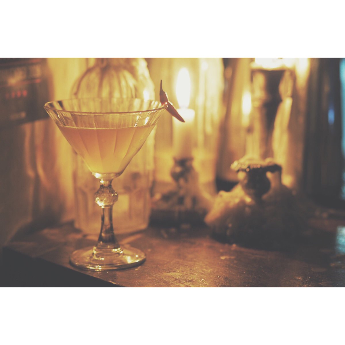 Dude, this beast is SPICY. Chilli apple martini. What dreams are made of. <a href="/RubysDalston/">Ruby's</a>