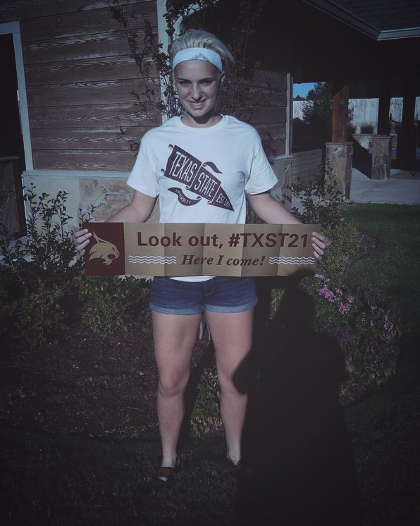 Too excited to be a bobcat #txst21