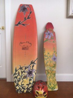 I found my old Dana Preble Pro equipment, thanks to  friends,  family, and divine wakeboard intervention