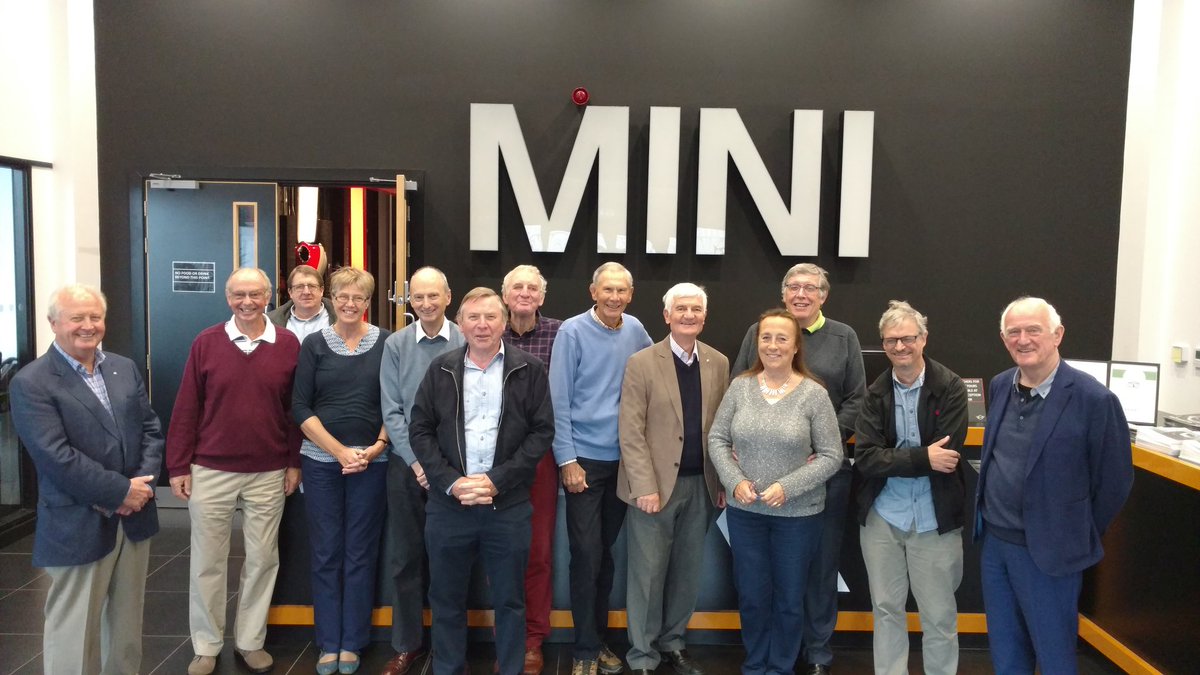 Great day visiting the BMW Mini plant in Oxford