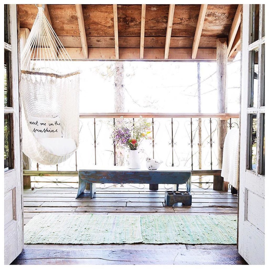 knowltonandco's tweet photo. I've decided that hammock chairs &amp; weeds are legit décor. Is that weird? Shop my #treehous… https://t.co/zNbrsYEclZ https://t.co/nuHwRMtjqm