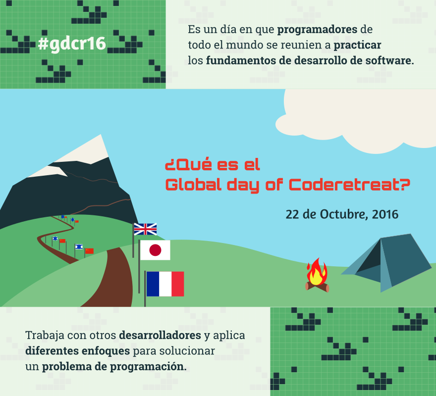 oaxacarb's tweet photo. ¡Amigos, los invitamos al Global Day of Coderetreat en Oaxaca el sábado 22 de Octubre! #gdcr16 #Oaxaca #programming 
https://t.co/kQQIzuhQAq https://t.co/CPcT3BDcEu