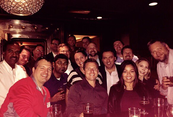 WisconsinEMBA18's tweet photo. EMBA class of 2018 out on the town. https://t.co/JYJOmeHcE3
