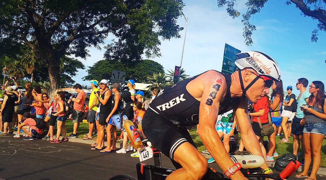 officialtophand's tweet photo. Live - #Fresno local triathlete @ChrisMontross1 pushing hard at the @IRONMANtri @ridesunnyside @TrekBikes https://t.co/Z5RqXGTOeb