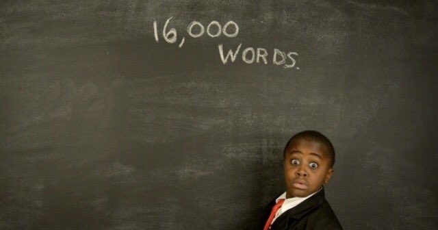 iamkidpresident's tweet photo. Words matter. The average person says 16,000 of them a day. You can say mean stuff or meaningful stuff. https://t.co/HY4WQhZ2jh https://t.co/gCtlU96njL