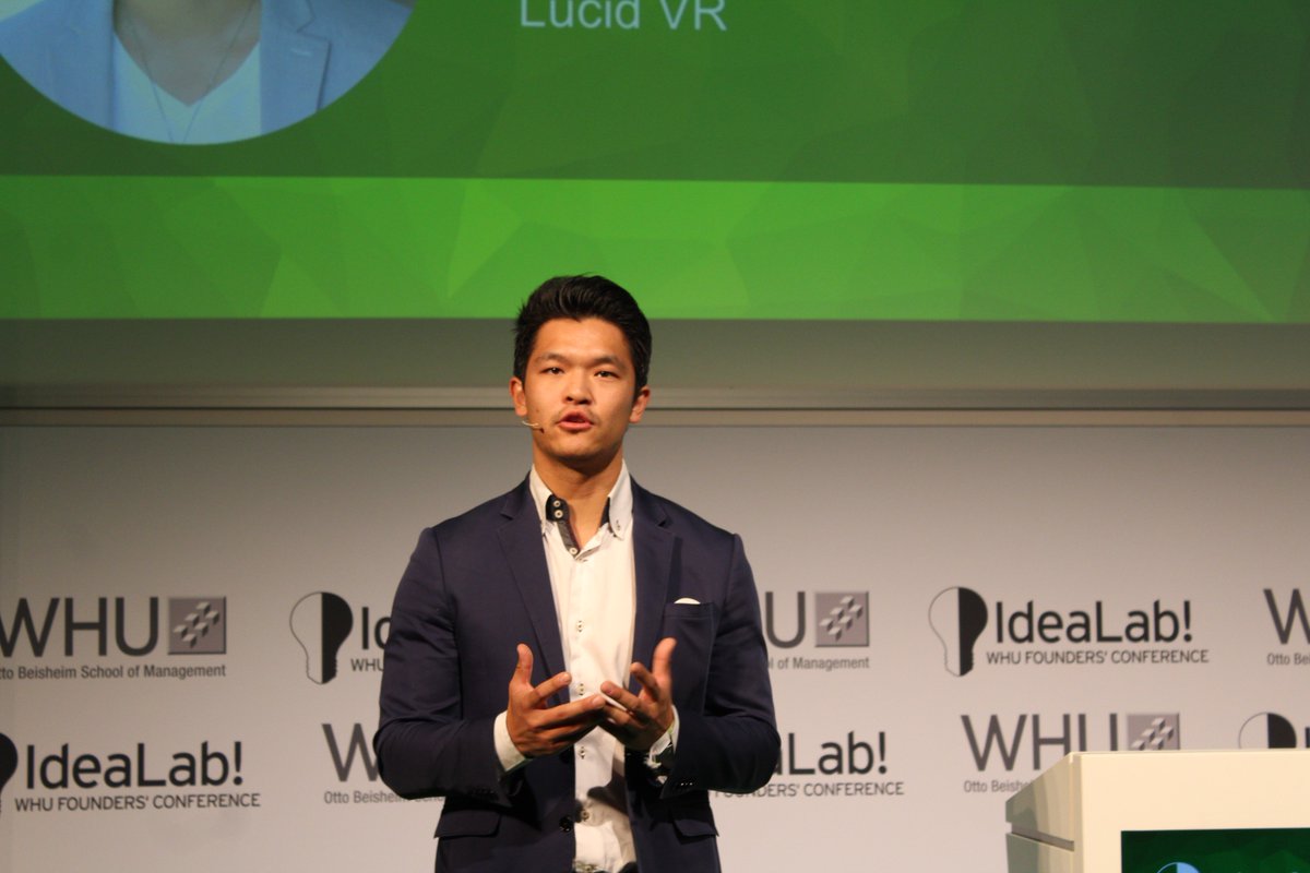 whu_idealab's tweet photo. See what Han Jin thinks about VR and the technological future! https://t.co/H77uy6MvJg @Lucid_Cam #idealab16 https://t.co/KpkrOCiAUk