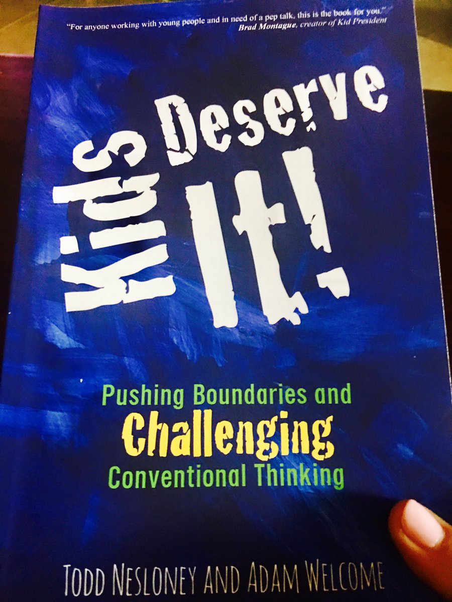PLaraK5's tweet photo. Amazing day of learning and the icing on the cake - @TechNinjaTodd donated a copy of his book to all the participants!Thank you! #EdcampKaty https://t.co/dOwhA6Nj8I