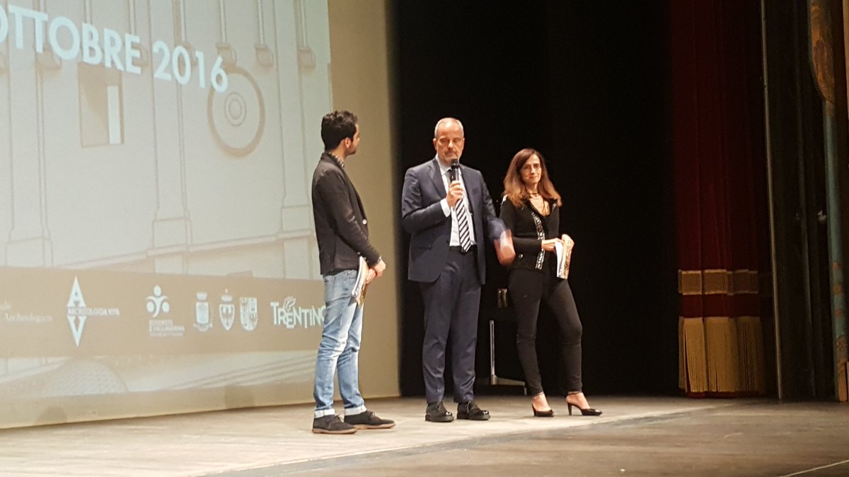 RassCinemArcheo's tweet photo. #RICA16 Inizia la serata finale presso il Teatro Zandonai: presto i vincitori! https://t.co/lU8proaasY