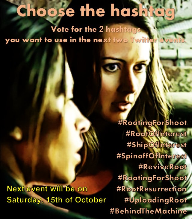 ShootSpinoff_'s tweet photo. You have 2 votes! Vote for the hashtags you want to use during the next two Twitter events here: https://t.co/KBeqDPjLcy https://t.co/kWtLx767L5