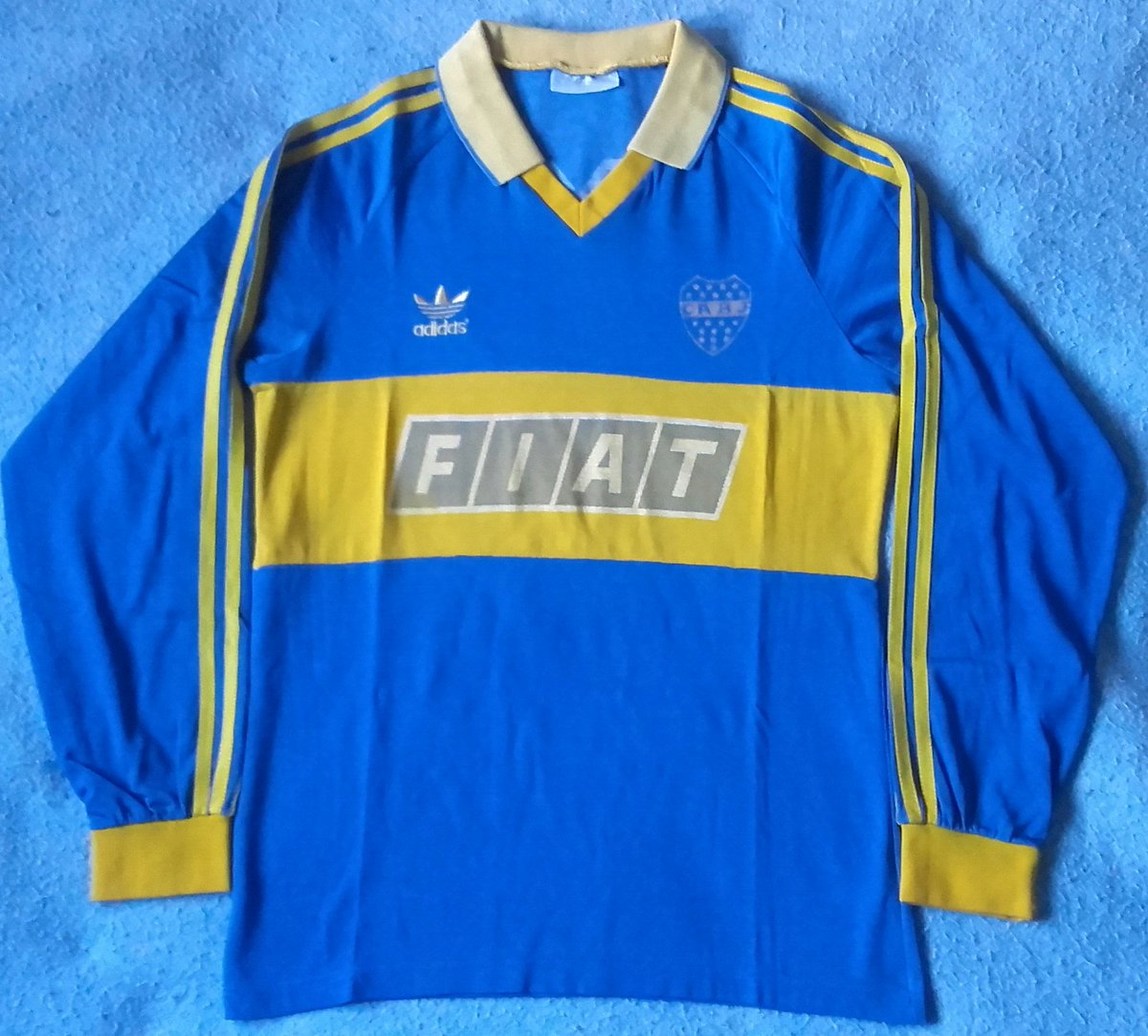 Boca 1991 Camiseta De Boca Fiat Adidas Camiseta De Boca 1991 Adidas