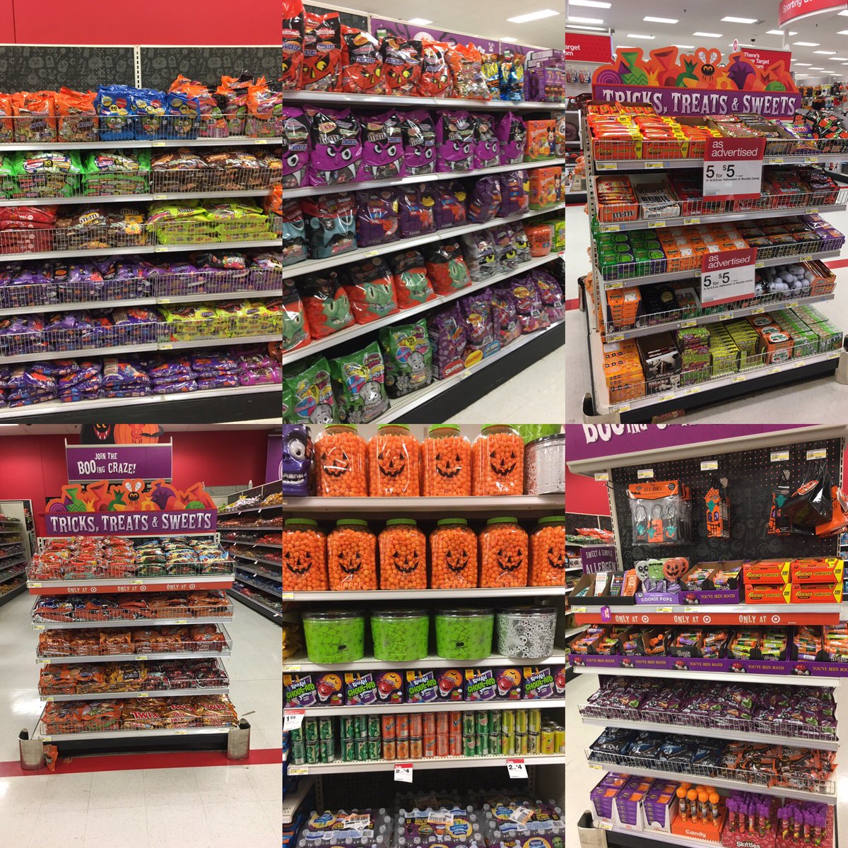Target Vacaville ready for Halloween!! Feels good to have it all out of the backroom!! #thepurgecontinues <a href="/keri_tauriac/">Keri Tauriac</a> <a href="/jenredrose/">Jenna De Ceoursty</a>