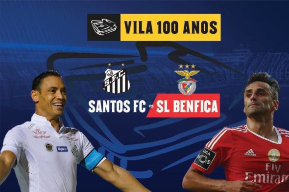 RealBlackFc's tweet photo. #SANTOSxBENFICA 
100 Anos da vila belmiro!!!
Despedida de léo https://t.co/LMRwcgMjeM
