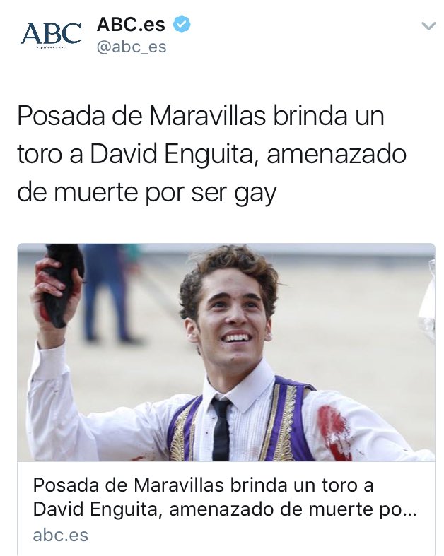 JXLGTB's tweet photo. Hoy en el #FestivalParaAdrian los medios de comunicación demuestran que siguen siendo homofobos aquí la prueba https://t.co/P6de3IqecV #LGTB https://t.co/8qryaNMqzh