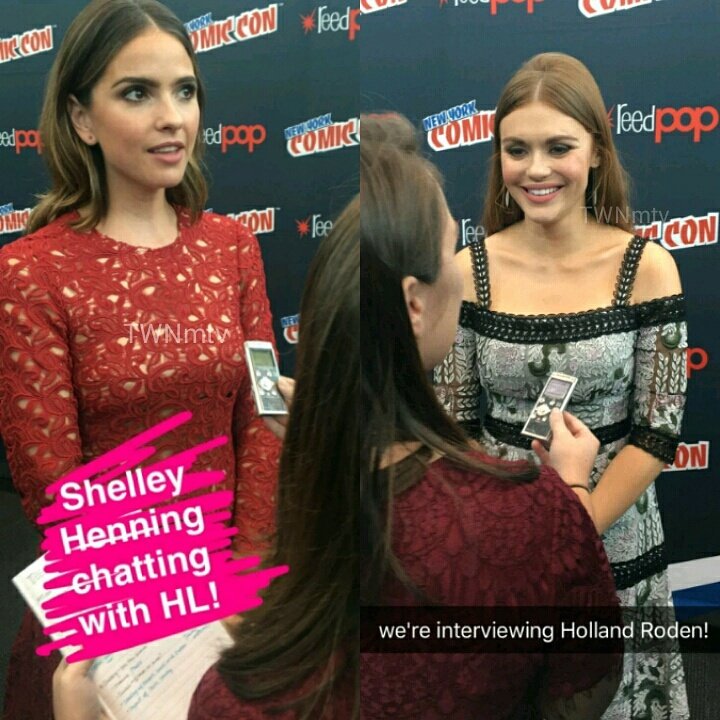 TeenWolfNewsMtv's tweet photo. The Cast at the New York Comic Con today. https://t.co/i0JmPxM9rg