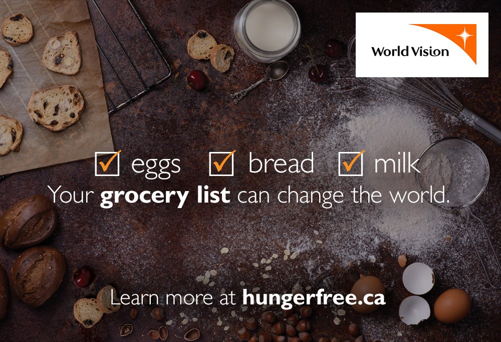 The missing ingredient is you.  Learn more at hungerfree.ca #HungerFree