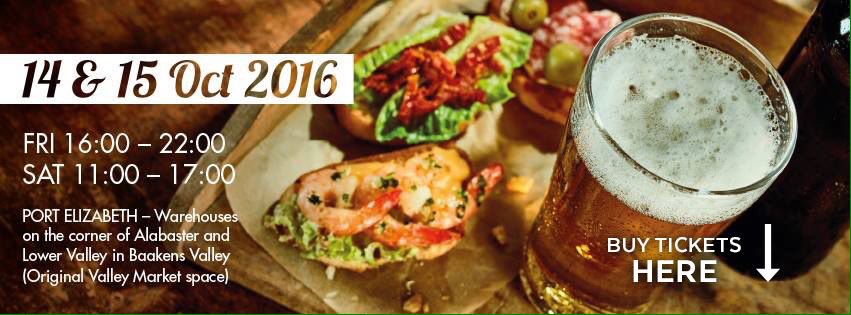 sjukla's tweet photo. A first for Port Elizabeth ... Craft Brew &amp; Artisanal food fest.  #Craftbeer#Sjukla#frenchbaker#artisanfood https://t.co/8m9Rb0hAeS