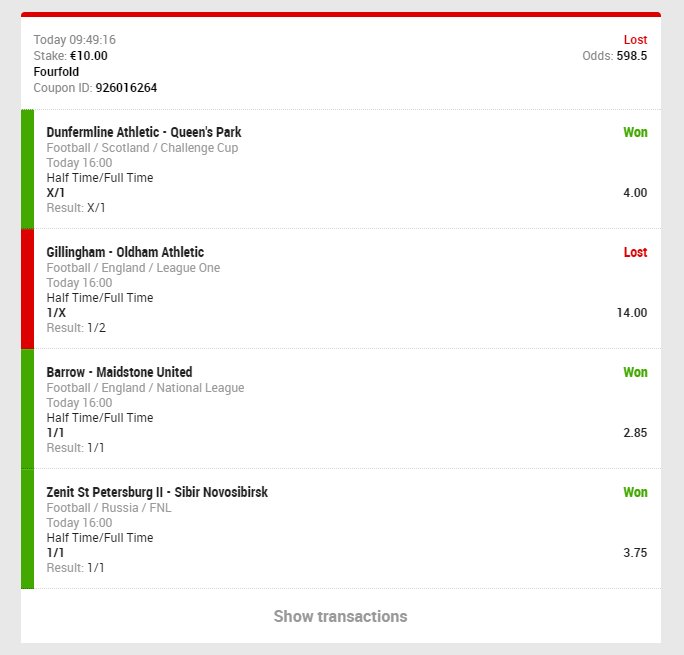 MaxFootballBets's tweet image. We were so close today!

Oldham scored the 2-1 in the last minute that why we missed out on this 598.50 odd combination! 

What a pain!!
