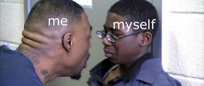 me to myself: GO TO SLEEP HOE U STAY UP ALL NIGHT THEN COMPLAIN ALL MORNING ABOUT HOW TIRED U ARE