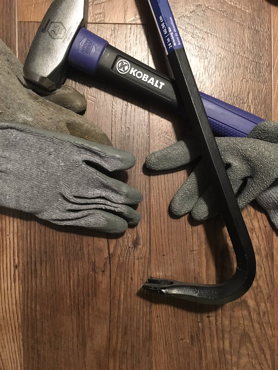 dbackhus's tweet photo. About to crush some 100+ year old walls...hope to find some treasure. https://t.co/OlFt0mvSC5