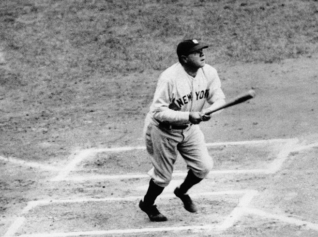 On this date in 1928, Yankees OF Babe Ruth hit 3 HR in a World Series game ...