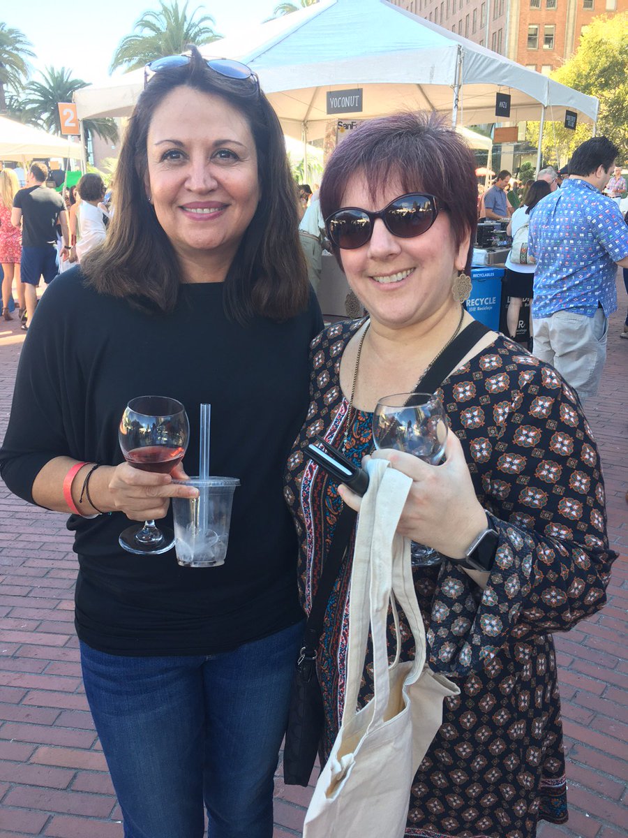 MOWSF's tweet photo. Thank you Elva and Cindi (who's a board member @CurrySrCenter) for supporting Meals on Wheels & repping Prop I @SfDignityFund! #VoteYesPropI https://t.co/D8tpqfu8vO