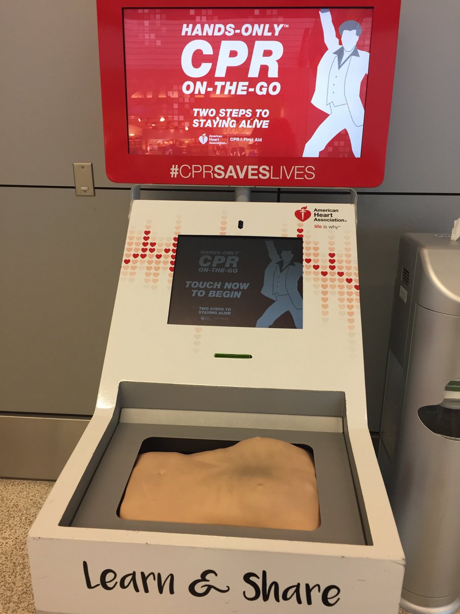 inacc's tweet photo. Spotted at Indianapolis airport. What a great idea while waiting to catch a plane! #cprsaveslives @MinnowWalsh https://t.co/dum6EydBLm