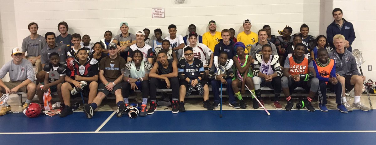 WTBoysLax's tweet photo. Big S/O to @HarlemLacrosse for making the trip to @WesttownSchool for the Junior Moose Lacrosse Clinic! Tons of young talent &amp; great kids! https://t.co/9GhILTvDFd