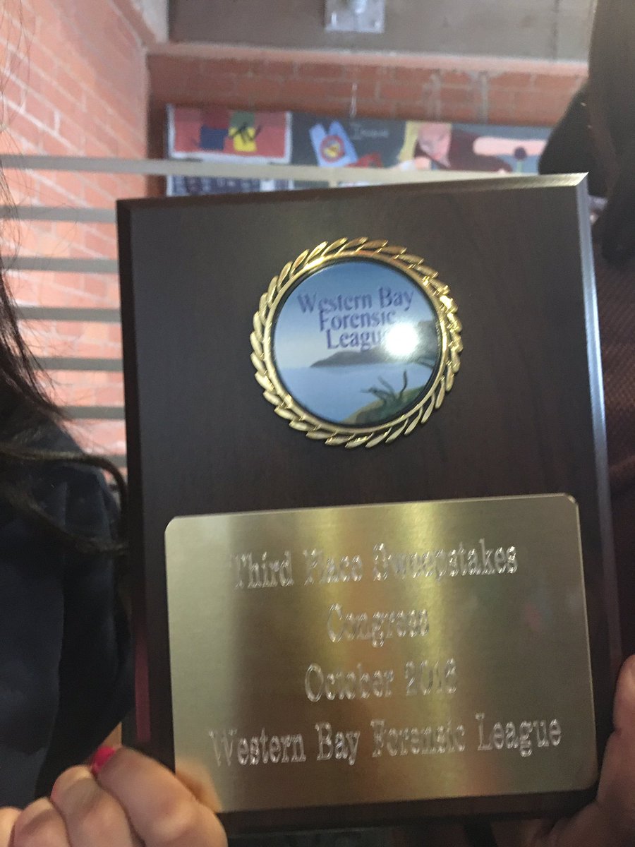 GOOD JOB OLYMPIANS!!! Leu house leaves Wildwood Congress with a third place in sweepstakes! #whoshouse